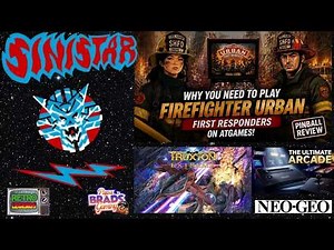 Sinistar Arcade | AtGames Firefighter Urban | Truxton Extreme | Neo Geo AES+ 82 days