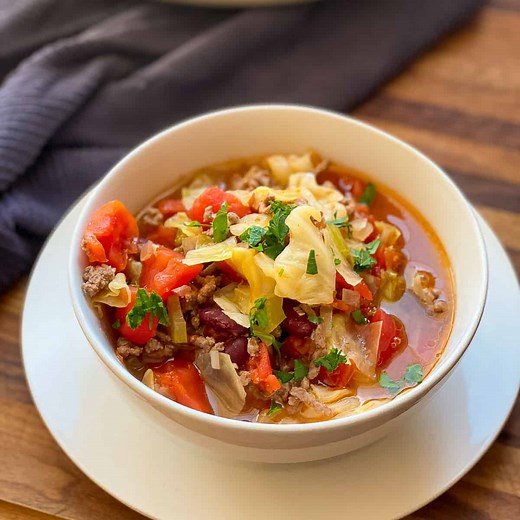 Beef and Cabbage Soup Recipe