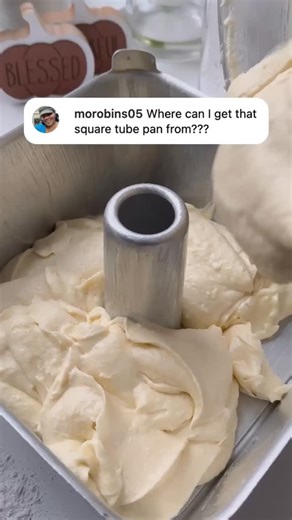 Old Country Kitchenware on Instagram: "One of the most comment questions I get is where the square tube pan is from! It's available only at oldcountrykitchenware.com - we make both a one piece and two piece pan. They have an 18 cup capacity and measure around 9x9x4.5in. I also have over 100 recipes for the pan on our website too!"