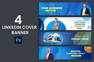 linkedin cover photo, a Social Media Template by Nayemtorjo