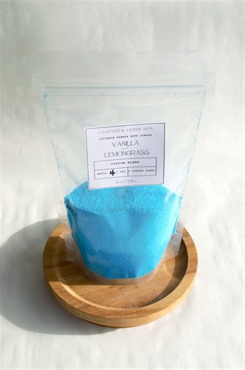Custom Bubble Bath Powder - Design Your Own Scent & Color - Handmade Foaming Bath Soak - Etsy