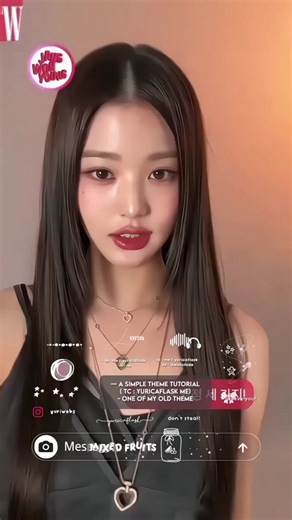 Alight Motion Theme Tutorial for Wonyoung Fanpages