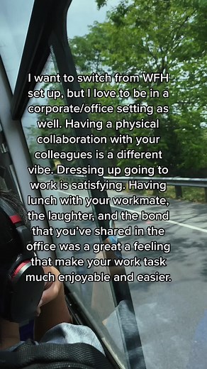 WFH has a time freedom, but I can’t deny the fact that working on the office is much enjoyable at some point. #bpo #bpolife #callcenter #callcenterlife #wfh #workfromhome #corporatelife #officelife #fyp #foryoupage #kielcoronel