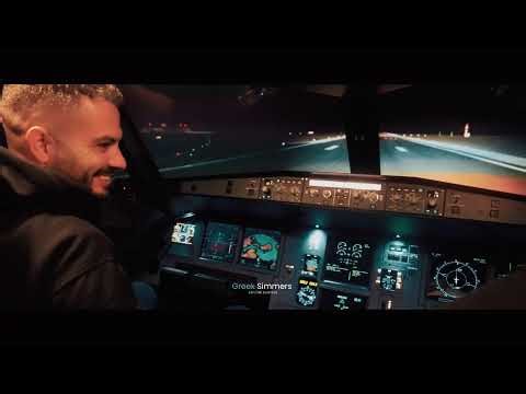 Realistic Cockpit Experience - Flight Simulator Nighttime Landing