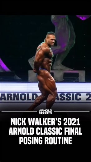 In 2021, @nick_walker39 made his Arnold Classic debut and left Columbus as champion! 🏆💪 See him make his return next week at the 2026 Arnold Classic. 🎟️ Click here for tickets, the official Arnold Sports app, and the full event floor plan: https://linktr.ee/ArnoldSports 🇺🇸 | Arnold Sports Festival