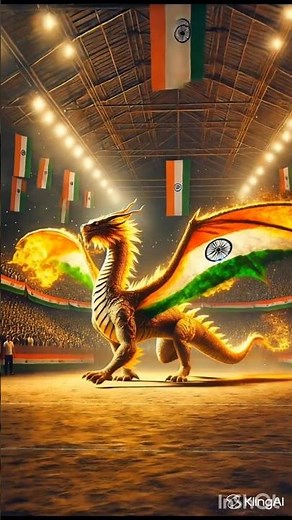 Dragon Fights Ai 🐉 | simple animation #aivideo #animation #viral