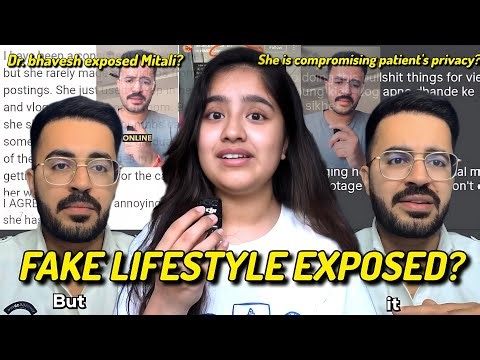 Dr. Bhavesh vs. Mitali Sharma: The Controversy Over Fake Lifestyles & Dramatic Reels! Got Exposed?