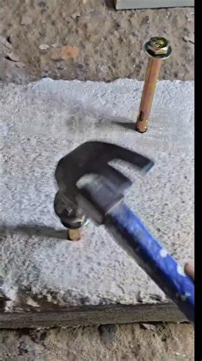 Base Plate Installation in Concrete with Anchors 🔩 | Strong & Perfect Fixing Method You Must Know 😱