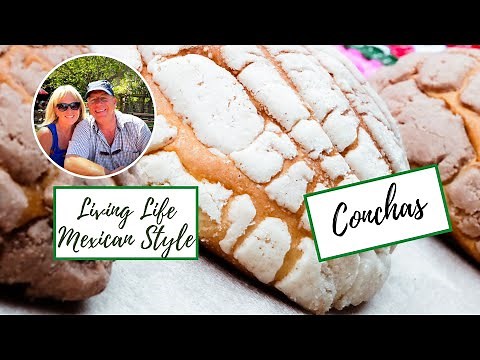 Conchas! The perfect Mexican Sweet Bread.