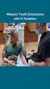 Wisdom teeth extractions with IV sedation #foryou #fypシ゚viral #anesthesia #Dr_B #hopital #tooth | Inside Anesthesia