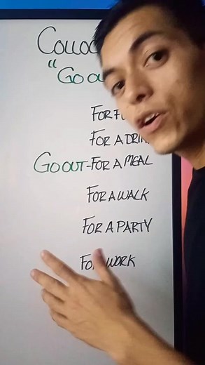 1.4K views · 30 reactions | Get out #vocabulary #englishtips #englishclass #teacher #collocation #homiekarnal #AlejandroHernandez | Alejandro Hernández | Facebook