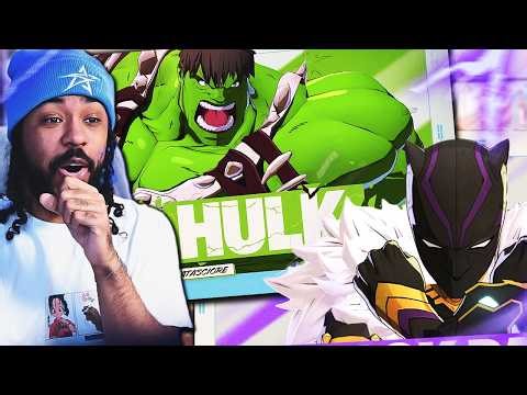 Hulk & Black Panther REVEALED for Marvel Tokon Fighting Souls!