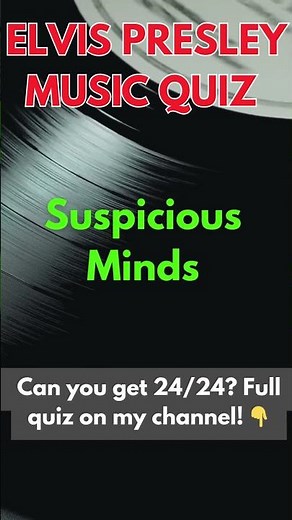 Can you get 2/2? 🎙️ ELVIS PRESLEY Music Quiz #Elvis #Oldies #MusicTrivia #ShortsQuiz #QuizNest