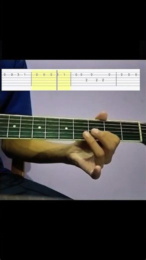 Giga chad theme song on guitar|tutorial for beginners(credit ‪@neweasyguitartabs‬ )#shorts #music