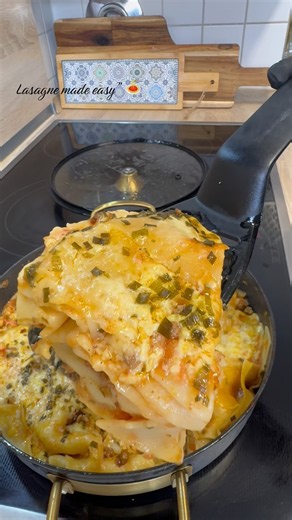 Lasagne made easy” 🍝 #lasagne #einfacherezepte