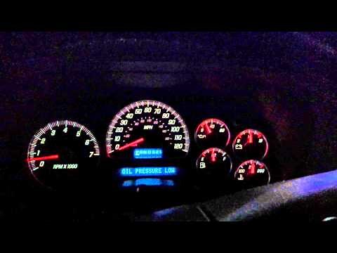 Envoy Oil Pressure Low Stop Engine Warning