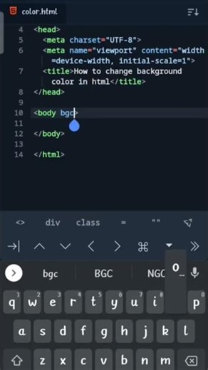 HTML body color tag#HTML# web development #codeding hero#viral vedio#For beginners#