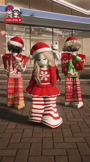 Christmas roblox trend🎅, Dance: Ditto, Map: RH Dance Studio #shorts #roblox