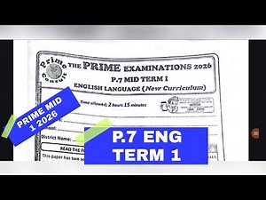 PRIME P.7 ENG MID 1 2026