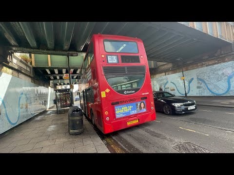 Journey on enviro 400 (YX62FTP): Route E3 to Chiswick, Edensor Road