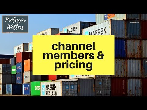 How Marketing Channel Members Influence Pricing