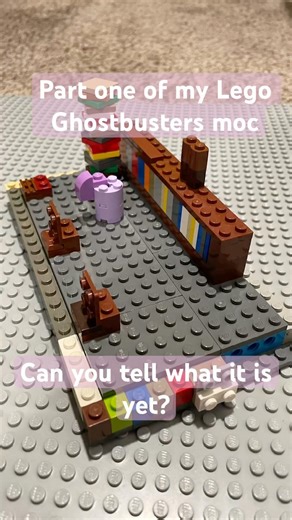 Part One Of My Lego Ghostbusters Moc #ghostbusters #lego #legomoc