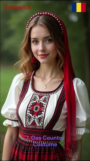 Top 10 iconic Beautiful Traditional Romanian Women's Dresses | Elegant Folk Styles Cultural Fashion