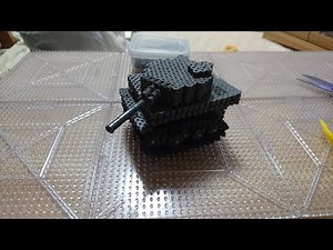 アイロンビーズ戦車を作ってみた！