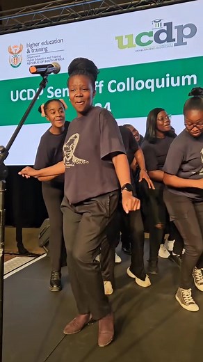 @Nelson Mandela Uni Choir. performed at the University Capacity Development Programme (UCDP) Send-Off Colloquium 2024, hosted by the Department of Higher Education and Training in collaboration with Nelson Mandela University, Rhodes University and the @University of Pretoria at Boardwalk Convention Centre in Gqeberha, Eastern Cape Province. #UCDPsendoffcolloquium2024 #Recognizingexcellence