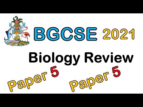 2021 BGCSE BIOLOGY Paper 5