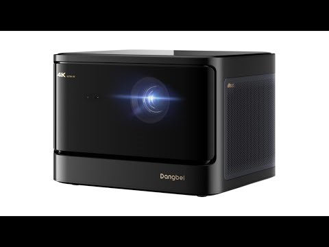 Dangbei DBOX02 Review 4K Laser Projector 2450 Lumens Google TV Netflix Official HDR10+