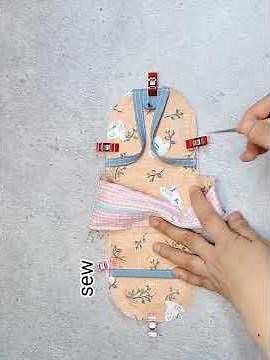 DIY 미니 백팩 파우치 만들기/How to make a Mini Backpack Pouch Tutorial#shorts