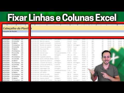 How to Freeze Rows and Columns While Scrolling a Spreadsheet in Excel