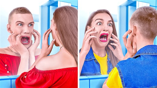 Siblings switch lives for a day: The ultimate body swap challenge!