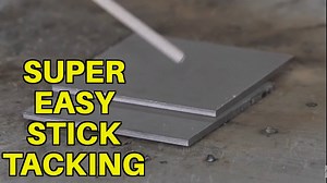 Just a quick stick welding tacking trick I learned a while back. Pretty neat. Metal used in today's episode was provided by https://weldmetalsonline.com/ Tools & Gear We Use and Recommend https://www.amazon.com/shop/thefabricationseries Learn to TIG Weld in Our Class! http://thefabricatorseries.com/classes | The Fabrication Series