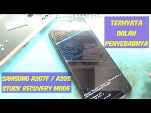 Samsung A207F (A20s) Di Hidupkan Langsung Masuk Mode Recovery || Samsung A20s Stuck Recovery Mode