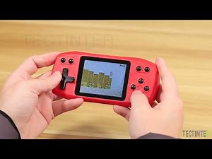 Retro Video Game Console Built 620 Classic Games Portable Handheld Game Player Rechargeable Console