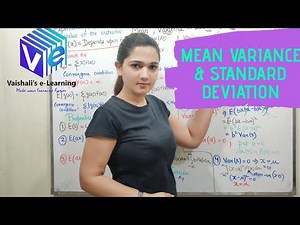 L 14 | Mean | Variance | Standard Deviation | Mathematical Expectation | Probability & Statistics |
