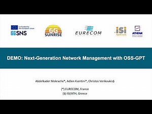 Demo: Next-Generation Network Management with OSS-GPT