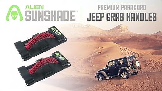 Alien Sunshade Jeep Grab Handles