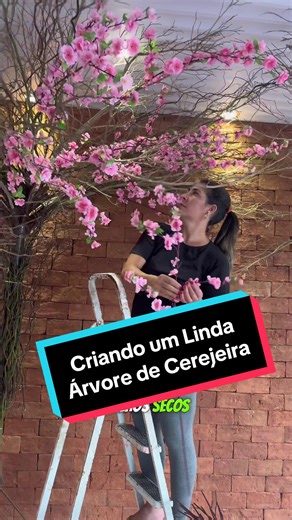 Como Criar uma Linda Árvore de Cerejeira