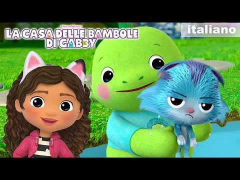 I Gatti Gabby allevano un dinosauro | LA CASA DELLE BAMBOLE DI GABBY | Netflix