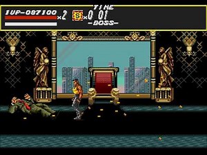 Streets of Rage - Sega Mega Drive - ALL endings