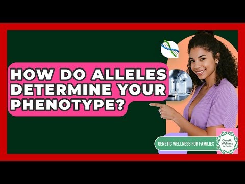 How Do Alleles Determine Your Phenotype? - Genetic Wellness for Families
