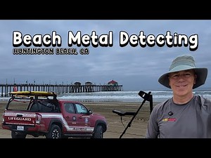 Treasure Hunting on Huntington Beach in 2025 is CRAZY!