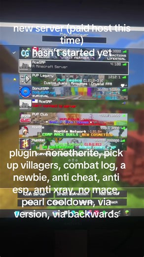 Acesmp.mc.gg #fyp #minecraft #unstablesmp #java #smp | minecraft