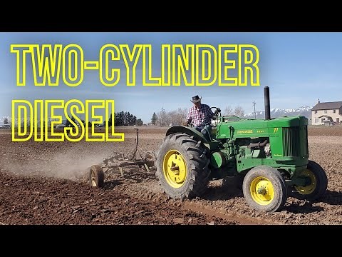 John Deere 70 Plowing 2024
