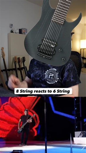 8 String Reacts To 6 String