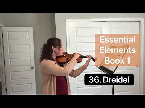 36. Dreidel (Essential Elements Book 1) play along