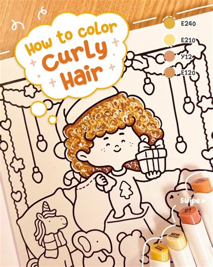 How to Create Beautiful Curls in Your Drawing